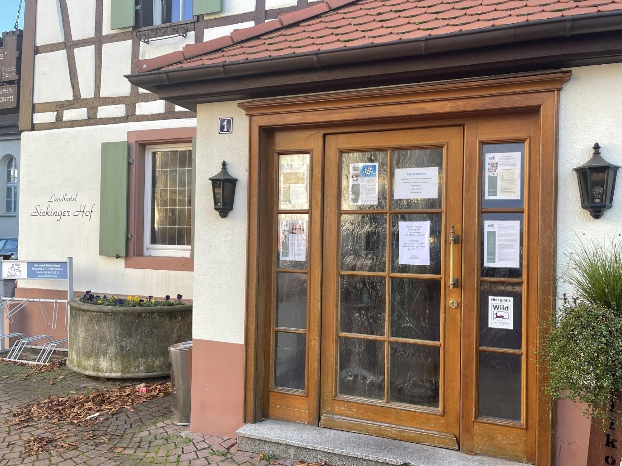 Landhotel Sickinger Hof Walldorf  Exterior photo